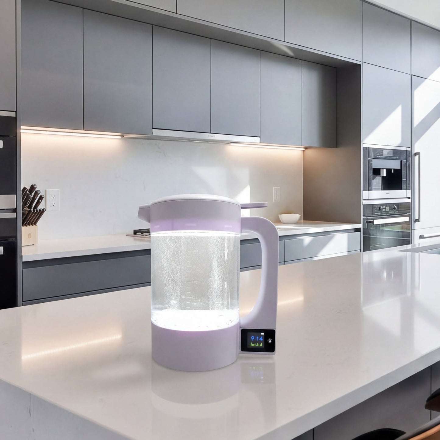 Mizora CellPower™ – Le pichet familial d’eau hydrogénée pure