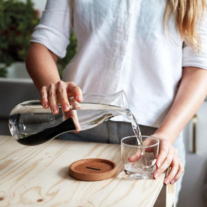 Charbon Binchotan Mizora - Lot de 2 Bâtons pour 3L d'Eau Filtrée